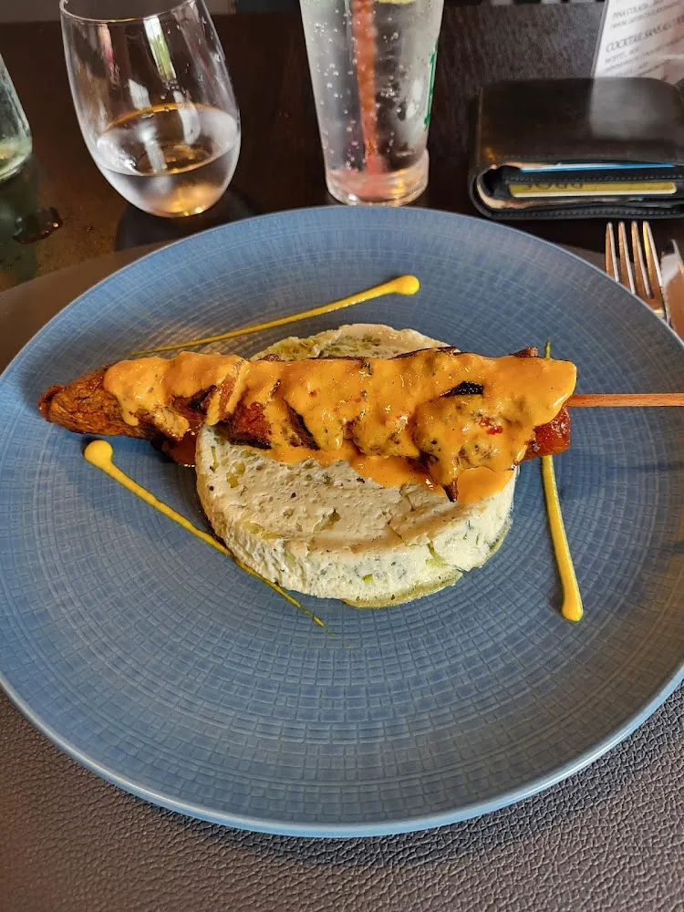 Brochette Et Flan de Courgette